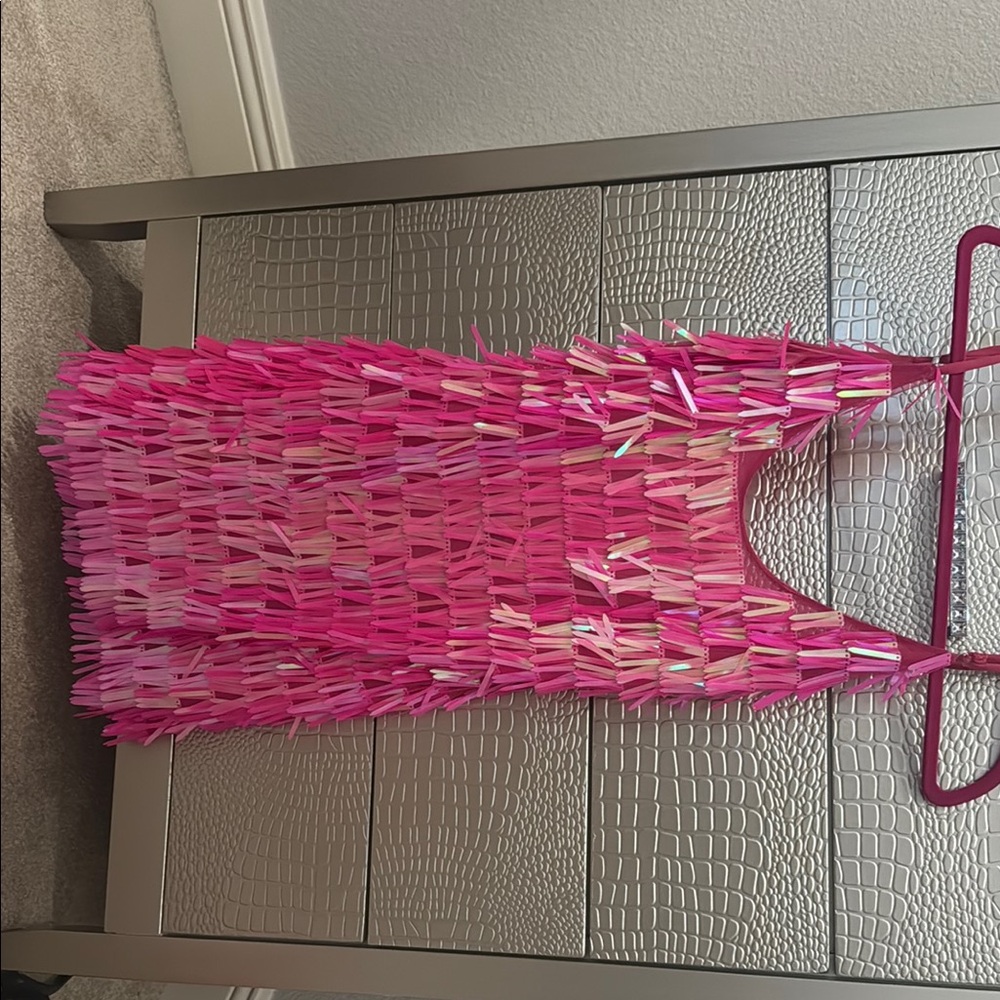 White Fox Boutique Pink Mini Dress